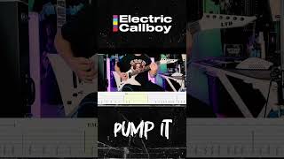 Electric Callboy (Eskimo Callboy) - Pump it from Tekkno Album 2022  #guitarcover #guitartabs #shorts
