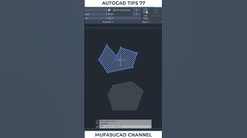AutoCAD Tips 77 Recreate Missing Hatch Boundary #shorts