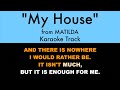 My House From Matilda The Musical Karaoke Track With Lyrics On Screen