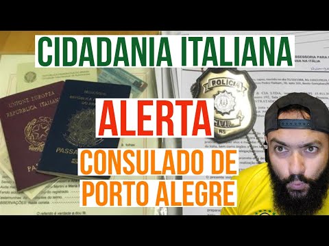 Cidadania italiana / Consulado de Porto Alegre.