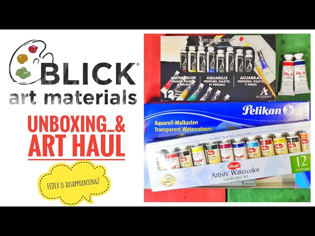 Blick Artists' Watercolor Tubes and Set