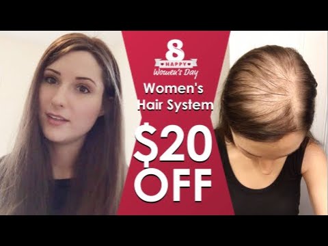 How to Put On a Hair Topper | $20 Off All Women's Wigs | Lordhair - thptnganamst.edu.vn