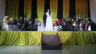 Ost.keluarga cemara by Lala (concert sukabumi violin)