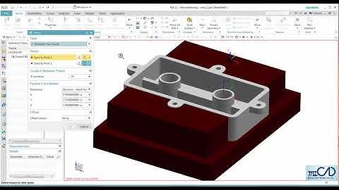 NX12 Tutorial - CAM BASIC - 15 MCS