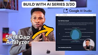 Day 3: I built a Skill Gap Analyzer using Google AI Studio - Shows you what and where to upskill