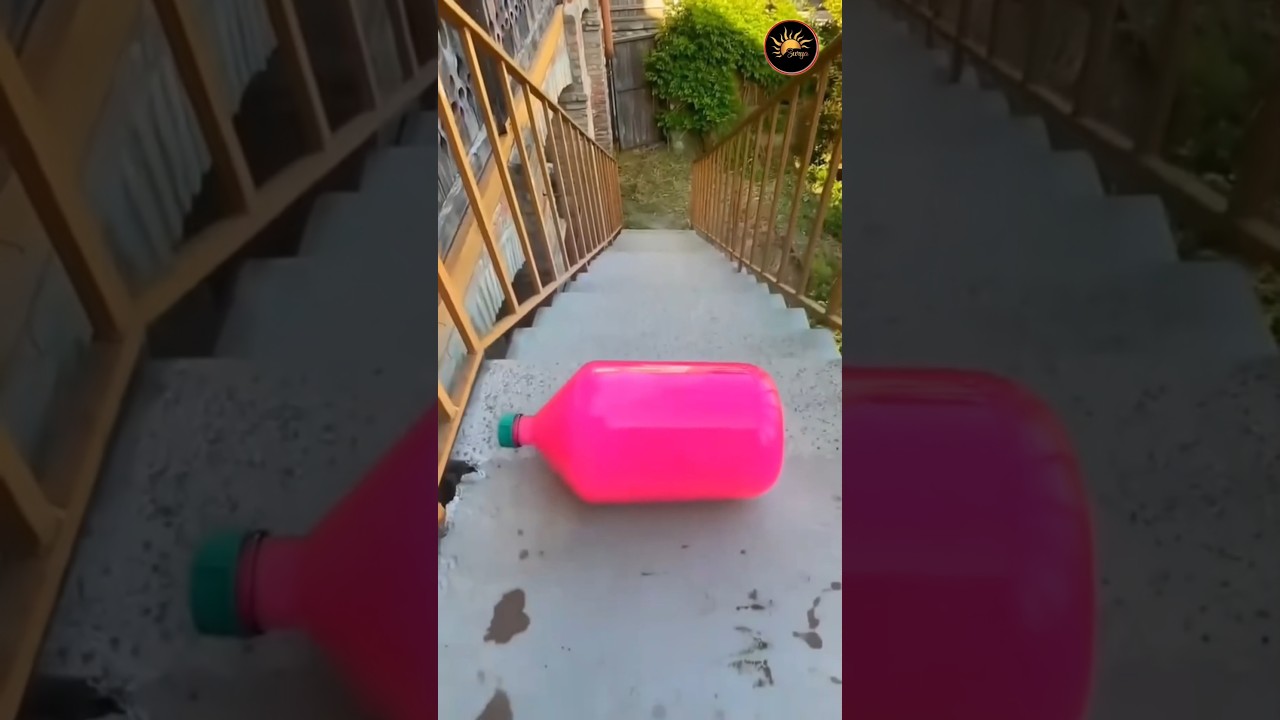 Breaking glass bottle Crushing Crunchy& Soft Things 