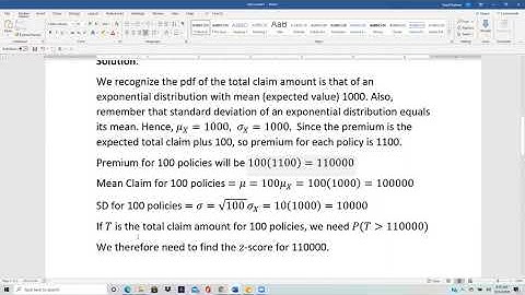 Actuarial SOA Exam P Sample Question 70 (once 85) Solution