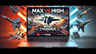 War Thunder 4k Test on MacBook Pro