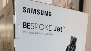 Unboxing my Samsung Bespoke Jet vacuum ✨ #samsung #samsungbespoke