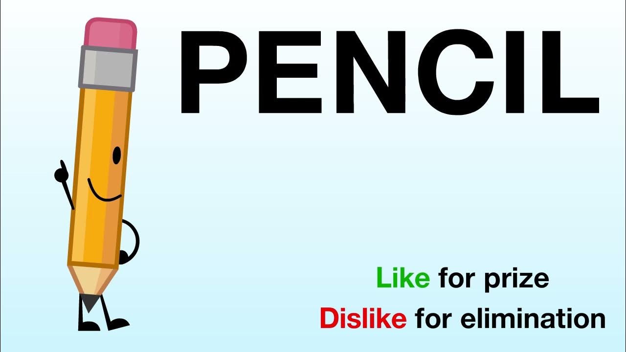 Vote for Pencil (BFDIA 7) - Vote for Pencil!