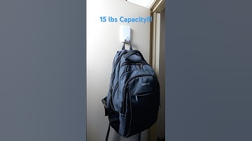 15 lb Capacity Command Hooks #commandhooks #wallhook #commandstrips