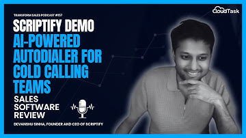 Scriptify Demo | AI-Powered Autodialer For Cold Calling Teams