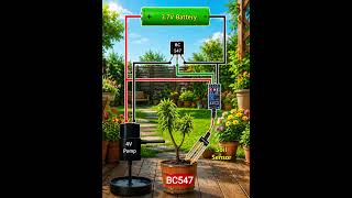 Automatic Plant Watering System. #electronic #electrical