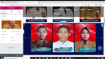 TUTORIAL EDIT HALAMAN DEPAN WEBSITE DESA DENGEN ELEMENTOR WORDPRESS