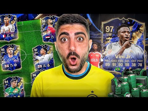 I Built A Team Around Vinicius Totti From The Best Packages I Got 4 Totti 