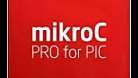 Installation mikroC for PIC