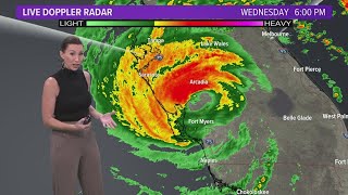 Betsy Kling has the latest updates on Hurricane Ian