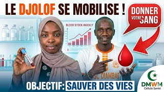 Dahiratoul Moustarchidine wal Moustarchidate (DMWM)localité Djolof Cellule santé fait un don de Sang