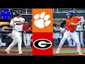 Clemson vs Georgia Highlights (Great Game!) | 2021 College Baseball Highlights