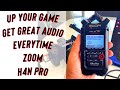 Zoom H4N Pro, Get Great Audio Every Time, Easy To Learn and Use. Amazon Link Is Below. #zoomh4npro