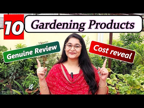🔴10 GARDENING PRODUCTS YOU MUST TRY , SOIL MIX | UNBOXING HONEST REVIEW #gardening #products #plants