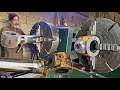 Repairing Hydraulic cylinder rod || Cylinder Rod Rebuilding Process