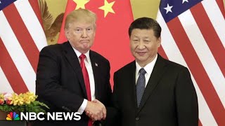 Trump says he will travel to China to meet with Xi
