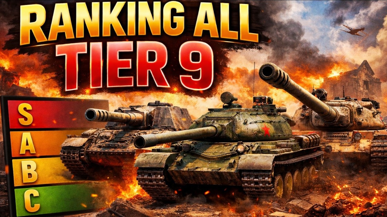 RANKING ALL TIER 9! WOTB