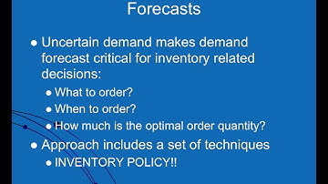 Inventory Management and Risk Pooling in the Supply Chain  Part 1