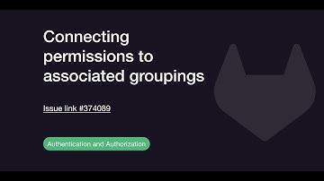 RBAC - Connecting permissions to associated groupings