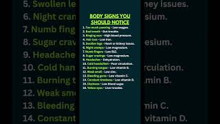 16 Body Signs You Should Never Ignore — Your Body Is Telling You Something Important Right Now Profile