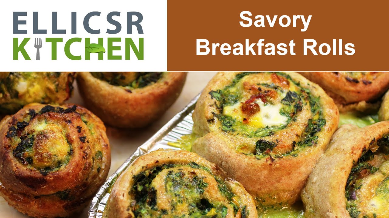 Savory Breakfast Rolls - YouTube