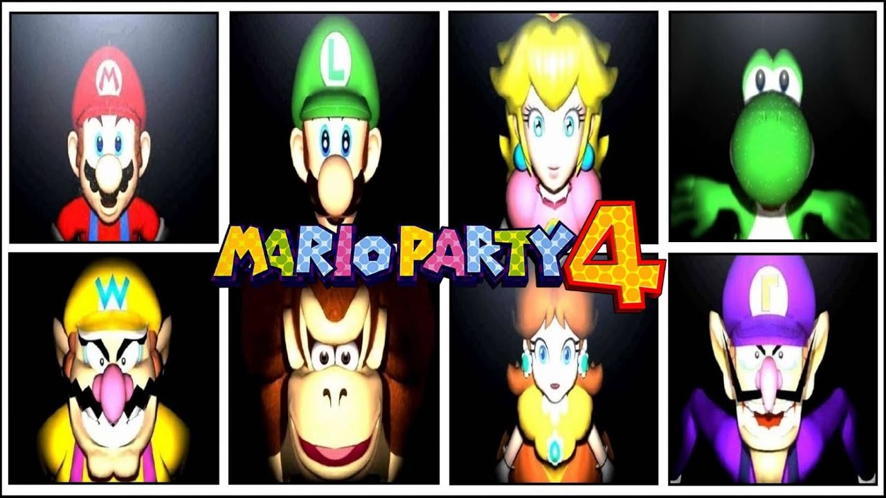 Mario Party 4   All Character End Cutscenes