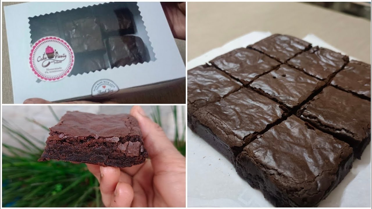 Fudgy Brownie With Crinkle Top | Fudgy, Chewy And Chocolaty | Must Try !