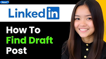 How to Find Draft Post on LinkedIn 2025 (Step By Step)