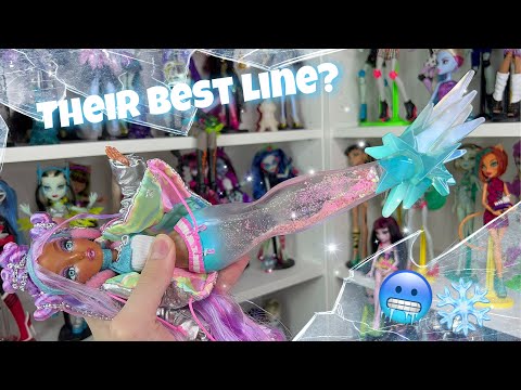 Лялька MERMAZE MERMAIDZ Winter Waves Harmonique Mermaid Русалка Гармоніка змінює колір Doll 585398 MGA Оригінал, видео 1