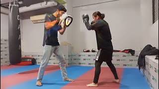 MMA drills | Padwork | Defensive Offense | Progressive MMA drills.