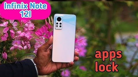 Apps Lock Enable In Infinix Note 12i, App lock In Infinix Note 12i, How To Set App Lock In Infinix