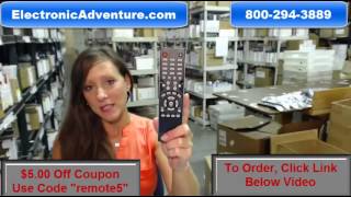 Original Seiki SRC11-49A HDTV Remote Control(SRC1149A)$5 Off-ElectronicAdventure.com