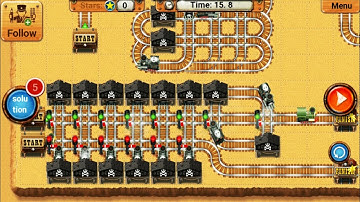 Rail Maze 2 Best Gameplay - Train Puzzle Game - Android Gameplay #195