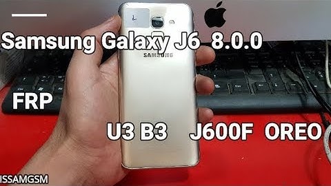 Samsung Galaxy J6 J600F How to BYPASS FRP U3 B3 Android 8.0.O And 9.0