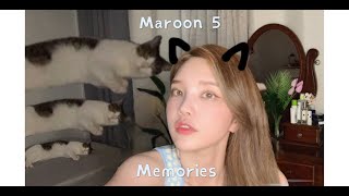 Memories - Maroon5 (female cover)