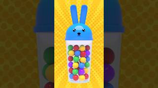 Rabbit Shake Color Blocks | Johny Johny Yes Papa | Nursery Rhymes & Kids Songs | Kindergarten