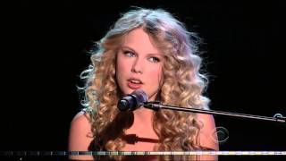 Taylor Swift - You're Not Sorry Live at the ACM Awards