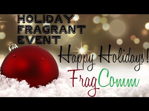 Holiday Fragrant Sale Event! | CLOSED!!!