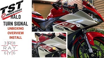 TST Industries HALO Flush Mount Turn Signals | Yamaha R3