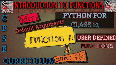 Default arguments in Python|Function|Learn Python|Computer Science Class 12