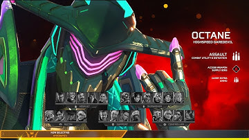 Octane MYTHIC "INTRO SELECT" ANIMATIONS - Apex Legends Season 20