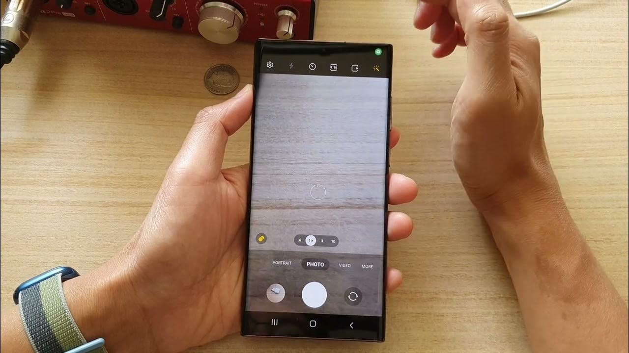 Galaxy S22/S22+/Ultra How to Enable/Disable Camera Zoomin Mic YouTube