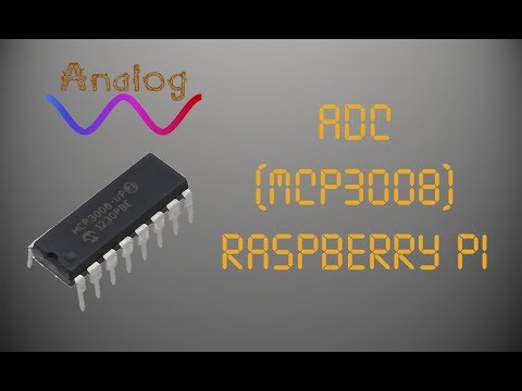 ADC (MCP3008) Raspberry Pi